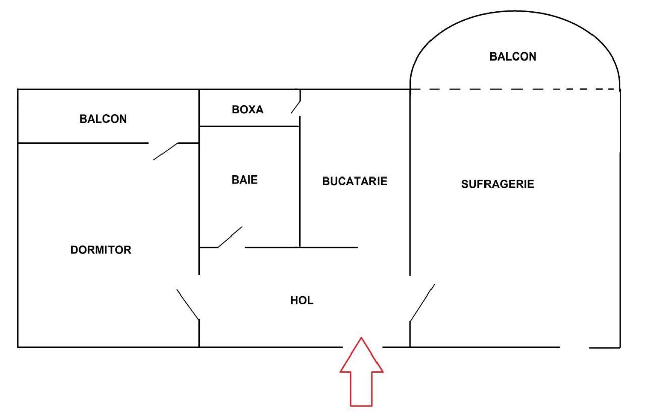 Ultracentral - Apartament Modern - Panoramic View Bacău Eksteriør bilde